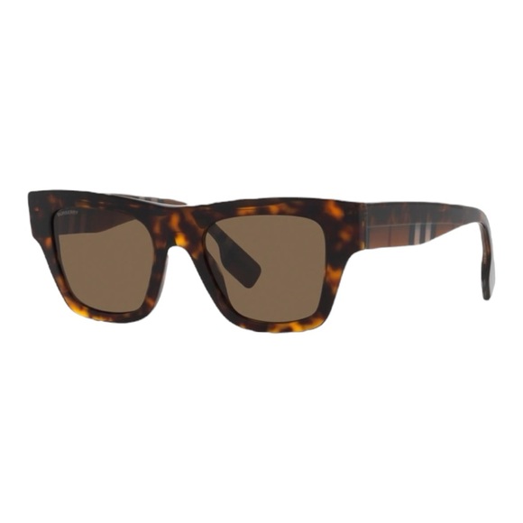 NEW BURBERRY Ernest Dark Havana
Brown Sunglasses BE4360 FULL SET! - Picture 1 of 11